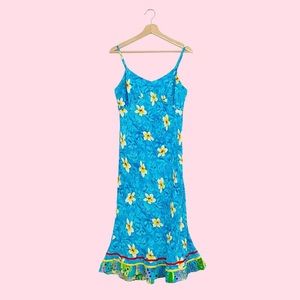 JAMS WORLD FLORAL MIDI DRESS